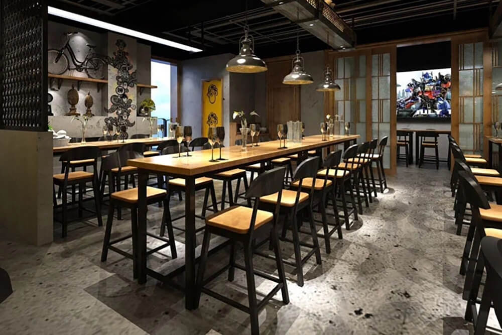 Барный стол в лофт стиле Барный стол в лофт стиле